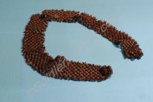 Seed-bead belt made by 5705 Private W. Ireland whi