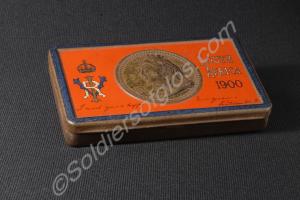 Queen Victoria gift box, New Year 1900. Boer War.
