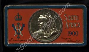 Queen Victoria's gift box to the troops and box of
