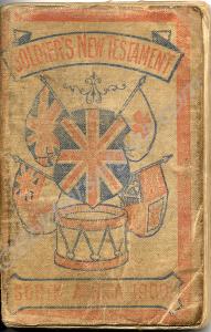 Soldier's New Testament. Property of 2168 Private