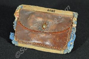 Purse from stable belt. Property of 2168 Private R
