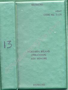 Northern Ireland operational aide memoire, A.C. no