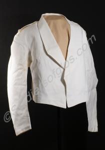 Officer's white mess jacket. Lieutenant-Colonel He