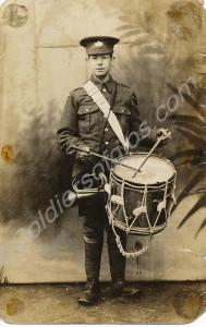 8644 Drummer Albert Edward Pugh. 2nd Battalion, Th