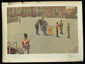 Print of the Back Badge Parade, Berlin 1969, of th