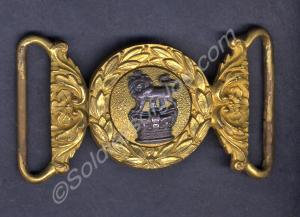 Officer's Review Order belt buckle. Gloucestershir