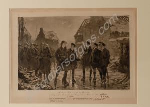 Framed print of 'A Relieved Platoon of the 1/5 at