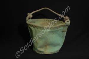 British Army canvas bucket.