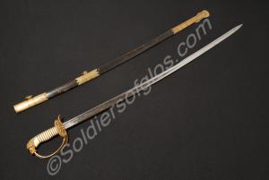 German Naval officer's sword. By WKC, Solingen. c.
