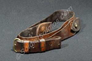 Sam Browne kit - a cross strap and a sword frog. W