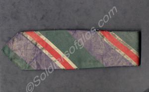 Regimental tie. 3rd (Militia) Battalion, and 3rd (