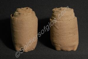 Long khaki drill puttees. Worn by Major E.G.H. Pow