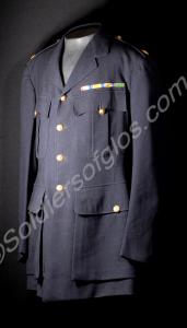 Officer's blue Number 1 dress tunic. Worn by Major