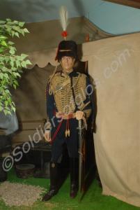 Officer's full dress pouch box and belt. Being wor
