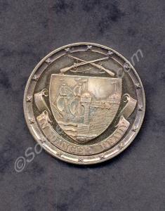 Silver shooting medallion. City of Bristol Rifle V