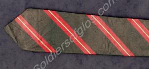 Regimental tie. 4th (Territorial) Battalion, The G