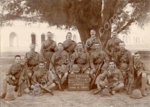 "1st Gloucester Regt. Winners of 3rd (Lahore) Divi