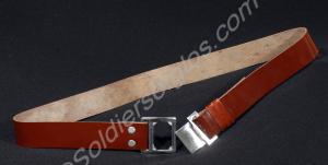 Chinese Communist Army brown plastic waist belt. c
