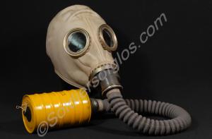 Chinese Communist complete gas mask.c.1950-1980