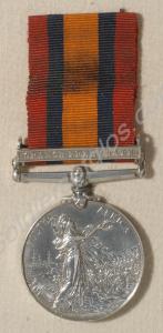 Queen's South Africa Medal with clasp for Orange F