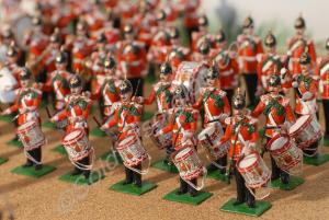 Detail from diorama of 2nd Battalion, The Gloucest