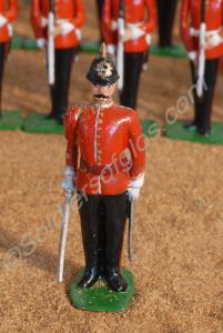 Detail from diorama of 2nd Battalion, The Gloucest