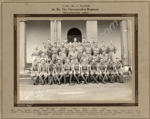 ""C" Coy. No. 11 Platoon, 1st Bn. The Gloucestersh