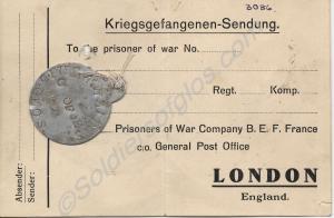 Identity disc and card. Concerns the discovery of