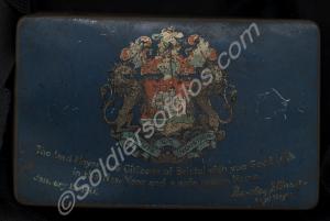 Chocolate and tobacco box. "The Lord Mayor and Cit