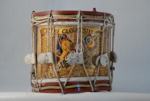 Side drum of 3rd Battalion, The Gloucestershire Re