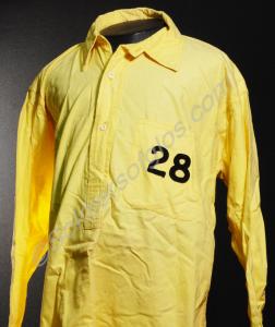 Primrose hockey shirt of the 28th Regiment. Worn b