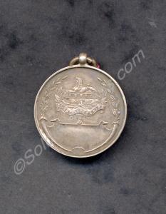 Silver sporting medal from an Officers Rifle Meeti