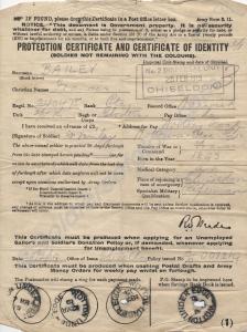 Protection Certificate and Certificate of Identity