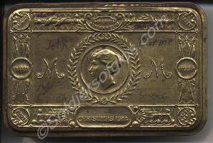 Christmas chocolate box to 1765 Corporal Walter Th