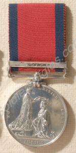 Military General Service Medal with clasp for Egyp