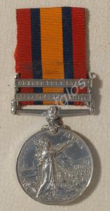Queen's South Africa Medal with clasps for the Def