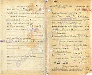 Red Civil Employment file and character reference