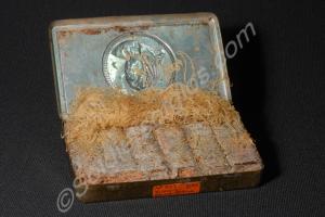 Queen Victoria gift box, Christmas 1900. Complete