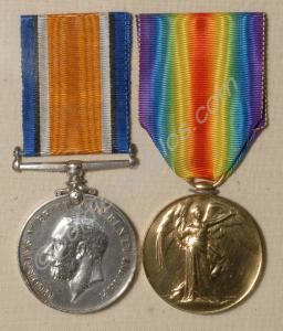 Group of two medals; British War Medal and Allied