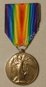Allied Victory Medal. Awarded to 16816 Private A.
