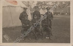 Soldiers of 1/5th Battalion, The Gloucestershire R