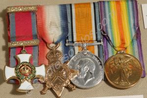 Group of four medals;  Distinguished Service Order
