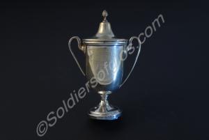 Silver cup with the inscription '1st BN. GLOUCESTE