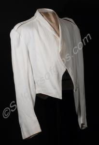 Officer's white mess jacket with no badges. Belong