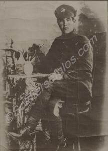 Framed photograph (R.G.M.) of Percy Allen Pontin (