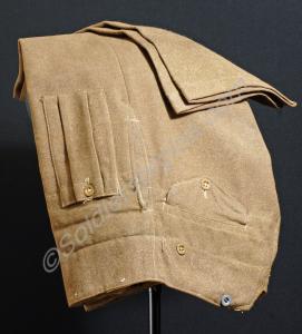 Battle dress trousers. Worn by Captain R.D. French