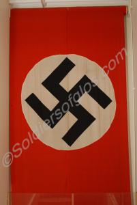 German Nazi  flag, taken at Le Havre by 2nd Battal