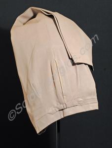 Khaki drill trousers. Worn by Captain R.D. French.