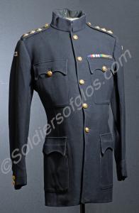 No. 1 Dress Blues tunic. Worn by Captain R.D. Fren