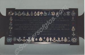 Photograph of Memorial to the British Servicemen w